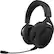 Front. CORSAIR - HS70 Wired Gaming Headset for PC, Switch, PS5, PS4, Xbox Series X|S, Xbox One - Black.