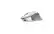 Left. Razer - Pro Click Wireless Optical Gaming Mouse with Humanscale Designed - Mercury.
