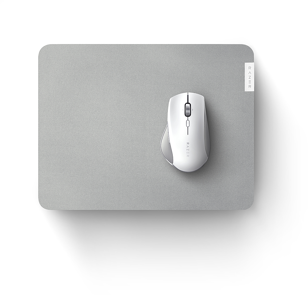 Razer - Pro Glide Soft Mouse Mat for Productivity - Mercury