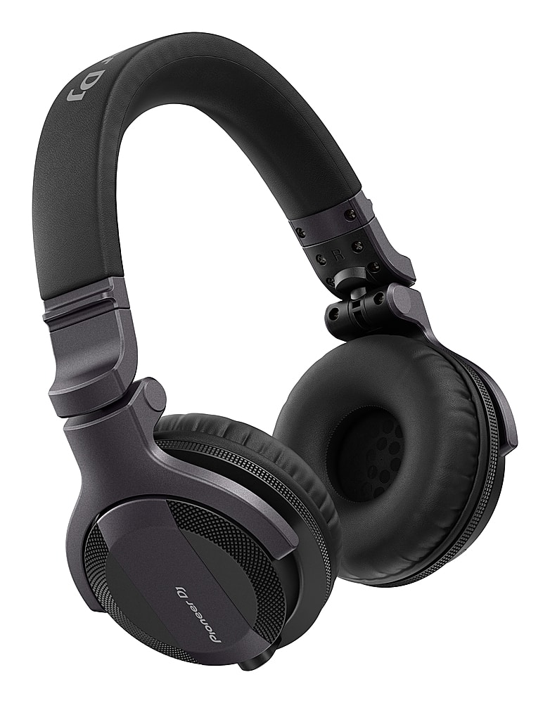 Angle. Pioneer DJ - HDJ-CUE1 DJ Headphones - Dark Silver.