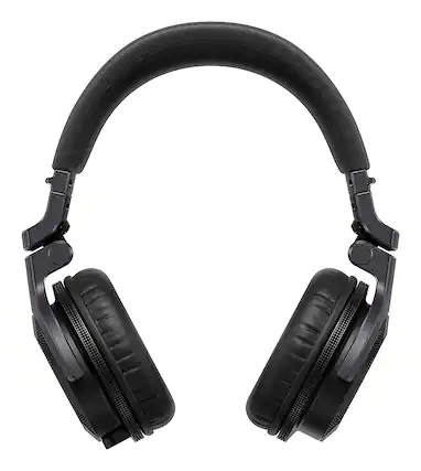 Front. Pioneer DJ - HDJ-CUE1 DJ Headphones - Dark Silver.
