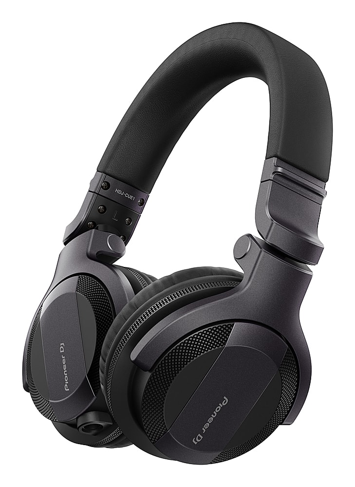 Alt View 11. Pioneer DJ - HDJ-CUE1 DJ Headphones - Dark Silver.