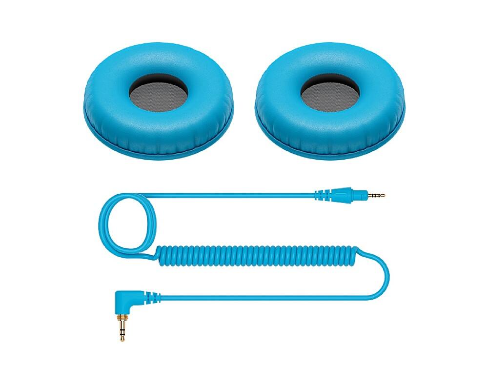 Pioneer DJ - HDJ-CUE1 Headphones Accessory Pack - Blue