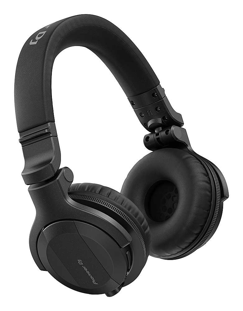 Angle View: Pioneer DJ - HDJ-CUE1BT Bluetooth DJ Headphones - Black
