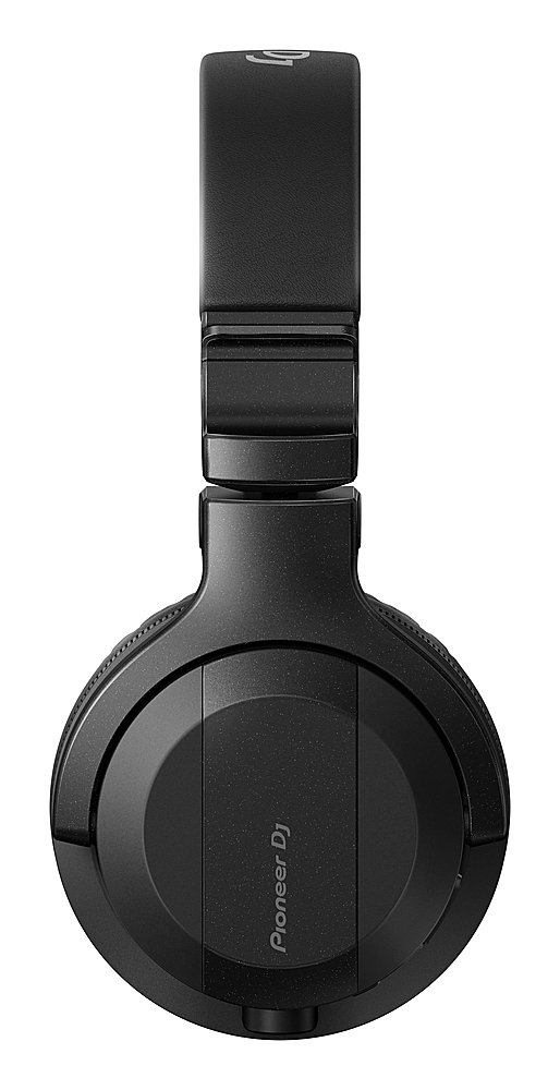 Left View: Pioneer DJ - HDJ-CUE1BT Bluetooth DJ Headphones - Black