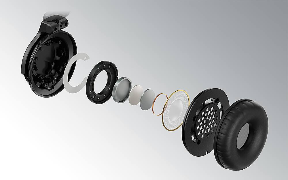 Alt View 17. Pioneer DJ - HDJ-CUE1BT Bluetooth DJ Headphones - White.