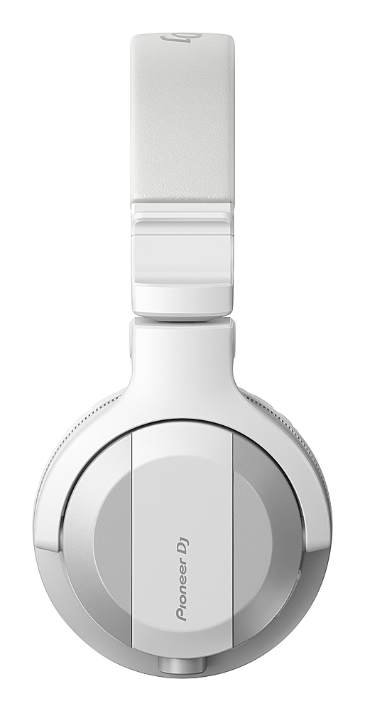 Left View: Pioneer DJ - HDJ-CUE1BT Bluetooth DJ Headphones - White