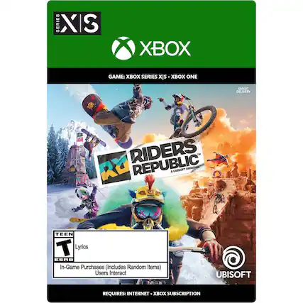 Front. Ubisoft - Riders Republic. - T (Teen 13+)