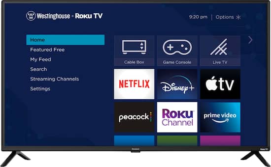 Westinghouse Wg55ux4100 55 Class Led 4k Uhd Ux4100 In 2020 Smart Televisions Smart Tv Westinghouse