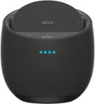 Front. Belkin - SoundForm Elite Hi-Fi Smart Speaker + Wireless Charger with Alexa, Airplay2 - Black.