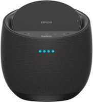 Belkin SoundForm Elite Hi-Fi Smart Speaker + Wireless Charger with Alexa, Airplay2 - Black - Front_Zoom