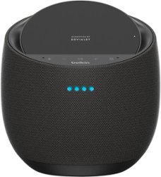 Belkin - SoundForm Elite Hi-Fi Smart Speaker + Wireless Charger with Alexa, Airplay2 - Black - Front_Zoom