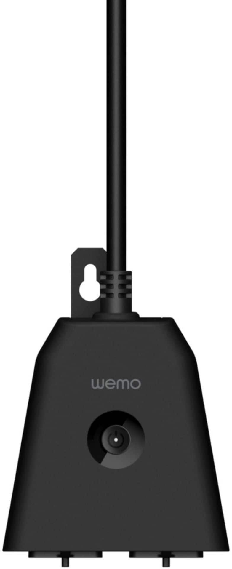 Alt View 11. WeMo - WiFi Smart Outdoor Plug - Black.