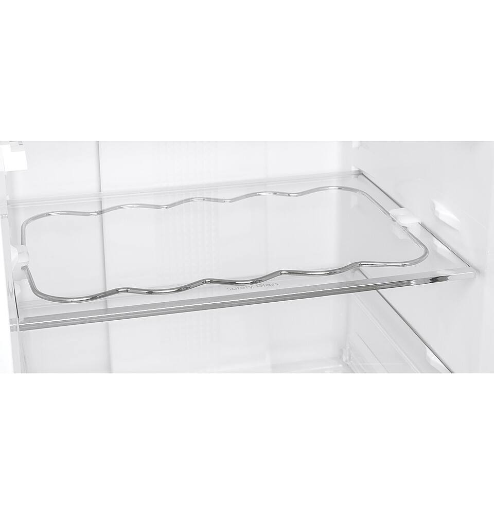 Alt View 19. GE - 11.9 Cu. Ft. Bottom-Freezer Refrigerator - Stainless Steel.