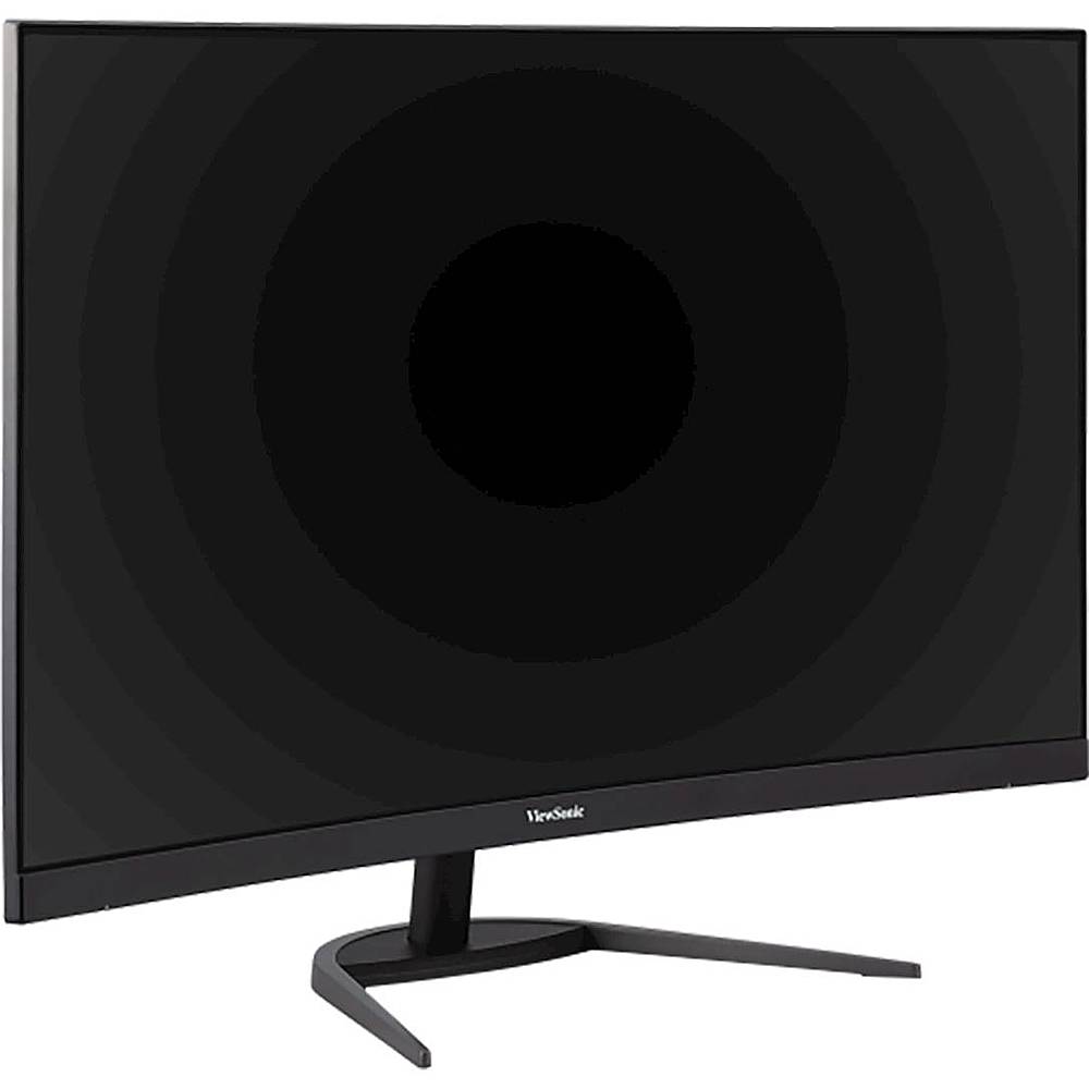 Angle View: ViewSonic - 31.5 LCD Curved FHD Monitor (DisplayPort HDMI)