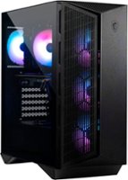 MSI - Aegis ZS Gaming Desktop - AMD Ryzen - 3700X - 16GB Memory - RX 5600XT - 512GB SSD - Black - Front_Zoom