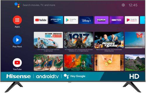 Hisense - 32" Class H55 Series LED HD Smart Android TV