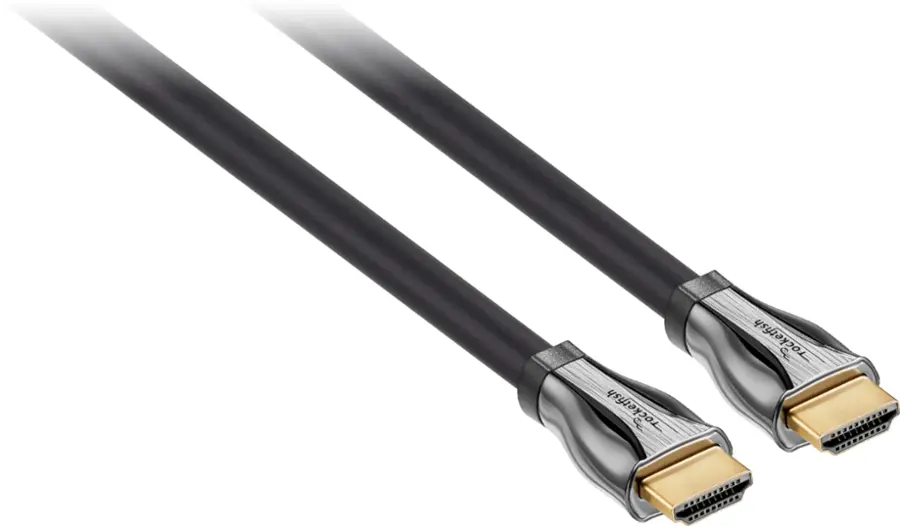Angle. Rocketfish™ - 12' 8K Ultra High Speed HDMI® 2.1 Certified Cable - Black.