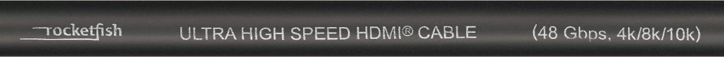 Alt View 20. Rocketfish™ - 12' 8K Ultra High Speed HDMI® 2.1 Certified Cable - Black.