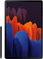 Front Zoom. Samsung - Galaxy Tab S7 Plus 12.4” 128GB With S Pen Wi-Fi Verizon 5G - Mystic Black.