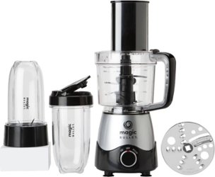 magic bullet Kitchen Express Personal Blender and Mini Food Processor MB50200 - silver - Angle_Zoom