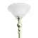Alt View 12. Elegant Designs - 1 Light Torchiere Floor Lamp with Marbleized White Glass Shade - Gold.