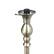 Alt View 16. Elegant Designs - 1 Light Torchiere Floor Lamp with Marbleized White Glass Shade - Antique Brass.