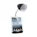 Alt View 11. Limelights - Gooseneck Organizer Desk Lamp with iPad Tablet Stand Book Holder - Black.