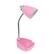 Front. Limelights - Gooseneck Organizer Desk Lamp with iPad Tablet Stand Book Holder and USB port - Pink.