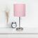Alt View 11. Limelights - Stick Lamp with USB charging port and Fabric Shade.