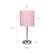 Left. Limelights - Stick Lamp with USB charging port and Fabric Shade.