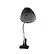 Front. Limelights - Flossy Flexible Gooseneck Clip Light Desk Lamp - Black.