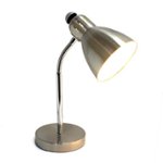 Customer Reviews: Simple Designs Semi-Flexible Desk Lamp Brushed Nickel ...