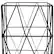 Alt View Zoom 14. Simple Designs - Geometric Square Metal Table Lamp - Black.