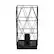 Alt View Zoom 16. Simple Designs - Geometric Square Metal Table Lamp - Black.