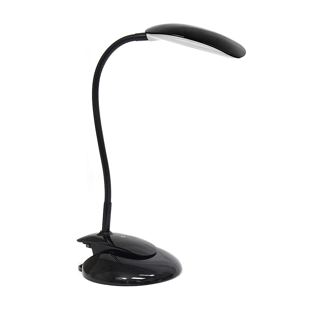 Angle View: Simple Designs - Flexi LED Rounded Clip Light - Black