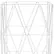 Alt View 16. Simple Designs - Geometric Square Metal Table Lamp - White.