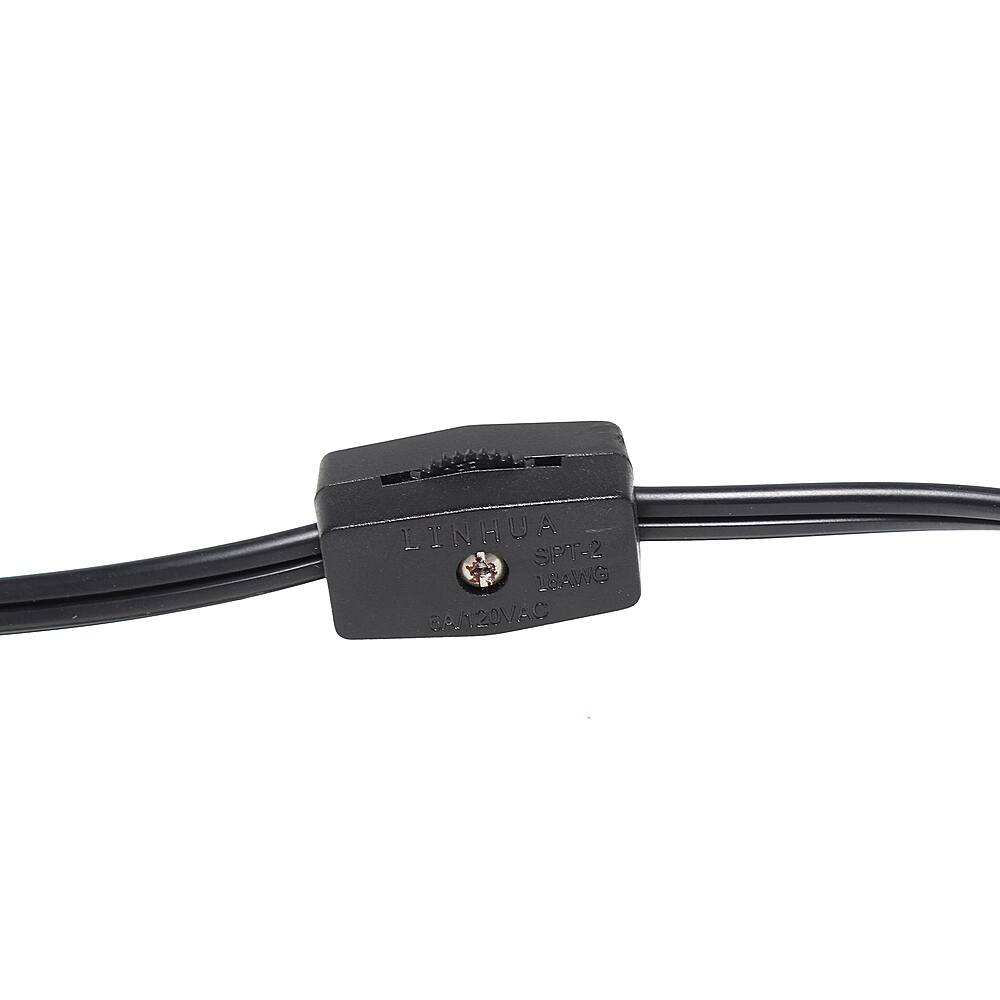 Alt View Zoom 16. Simple Designs - Down to the Wire Table Lamp with Fabric Shade, Gold with White Shade - Gold/White.