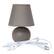 Alt View 15. Simple Designs - Mini Ceramic Globe Table Lamp 2 Pack Set - Gray.