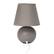 Alt View 16. Simple Designs - Mini Ceramic Globe Table Lamp 2 Pack Set - Gray.