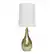 Angle. Simple Designs - 1 Light Tear Drop Table Lamp - Gold.