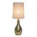Front. Simple Designs - 1 Light Tear Drop Table Lamp - Gold.