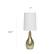 Left. Simple Designs - 1 Light Tear Drop Table Lamp - Gold.