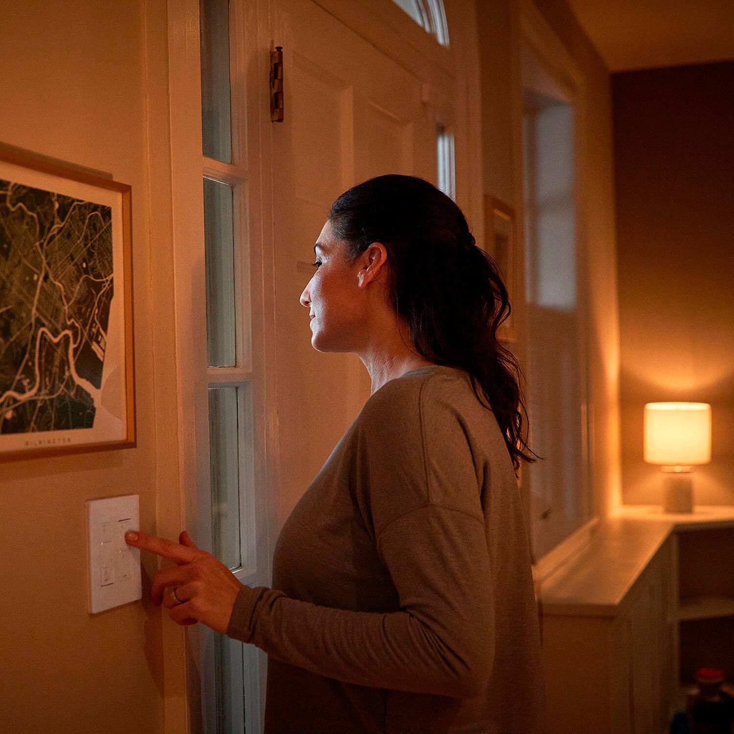 Put lighting control at your fingertips. Pico smart remotes can be added (almost) anywhere. Add to an existing set of dimmers. Control from tabletop. Add a dimmer where you didn't have one before.