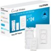 Lutron - Caseta Smart Dimmer Switch 3-Way Kit with Remote (2 Points of Control) - White
