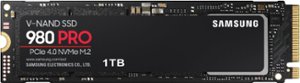 Samsung - 980 PRO 1TB Internal Gaming SSD PCIe Gen 4 x4 NVMe - Front_Zoom