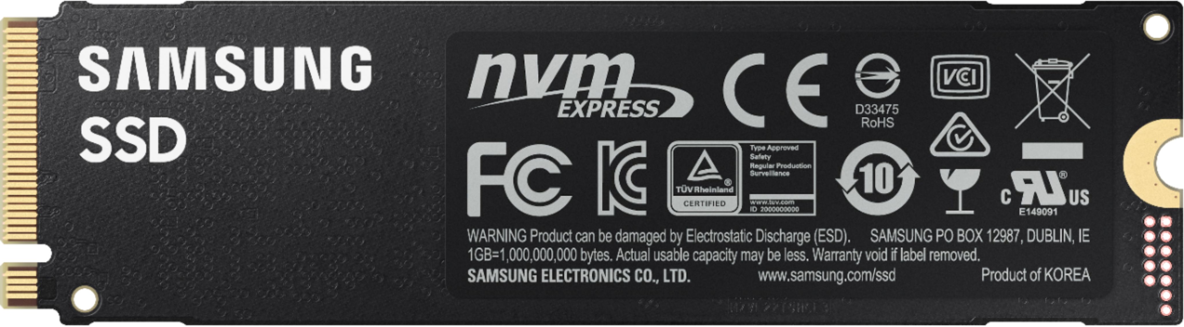 Samsung 980 PRO 500GB Internal Gaming SSD PCIe Gen 4 x4 NVMe MZ-V8P500B/AM - Best