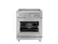 Alt View 11. Dacor - 30" 5.2 Cu. Ft. Slide-In Gas Pro-Range, Professional Style, Natural Gas - Silver.