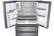 Alt View 21. Dacor - 36" Counter-Depth Free Standing Refrigerator - Stainless Steel.