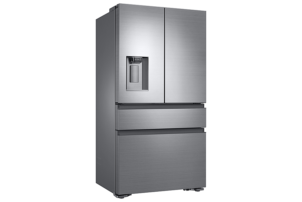 Left View: Viking - 2.7 Cu Ft.  Under Counter Refrigerator - Silver